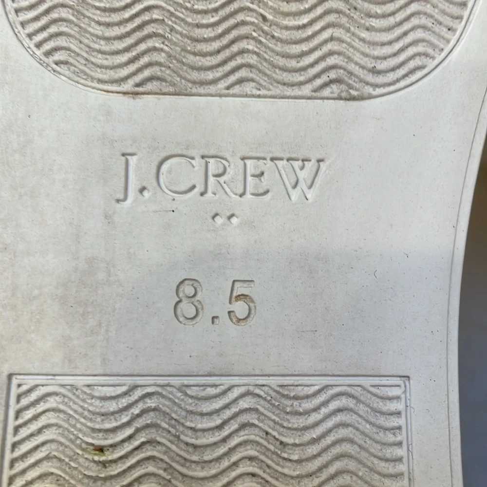 JCREW - WHITE & STRIPED “ROAD TRIP” SNEAKERS - Picture 7 of 9